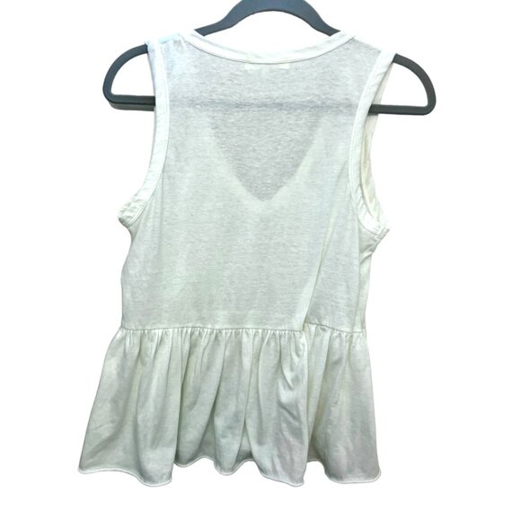 Truly Madly Deeply Peplum tank top - Picture 4 of 4